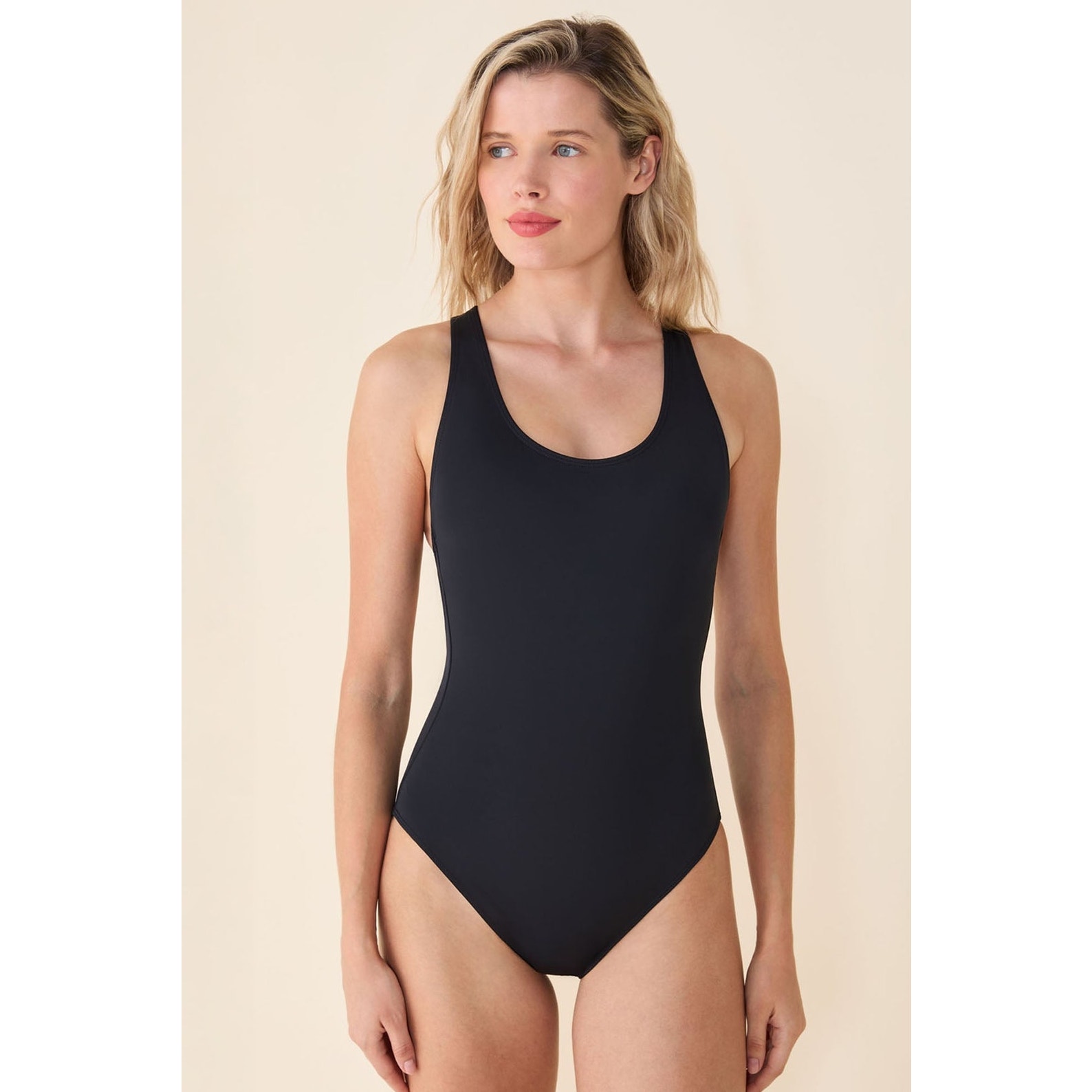 Andie Swim The Tulum Ribbed One Piece In Black S Nwt